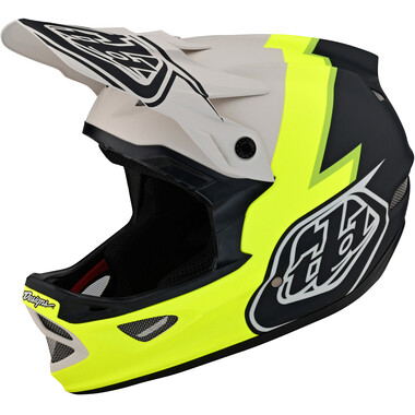 TROY LEE DESIGNS D3 FIBERLITE MTB Helmet Neon Yellow 2023 0